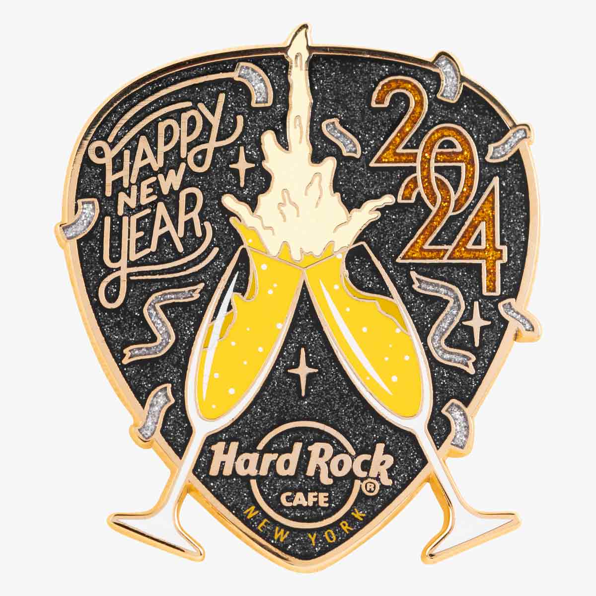 Limited Edition Happy New Year Pin 2024 image number 1